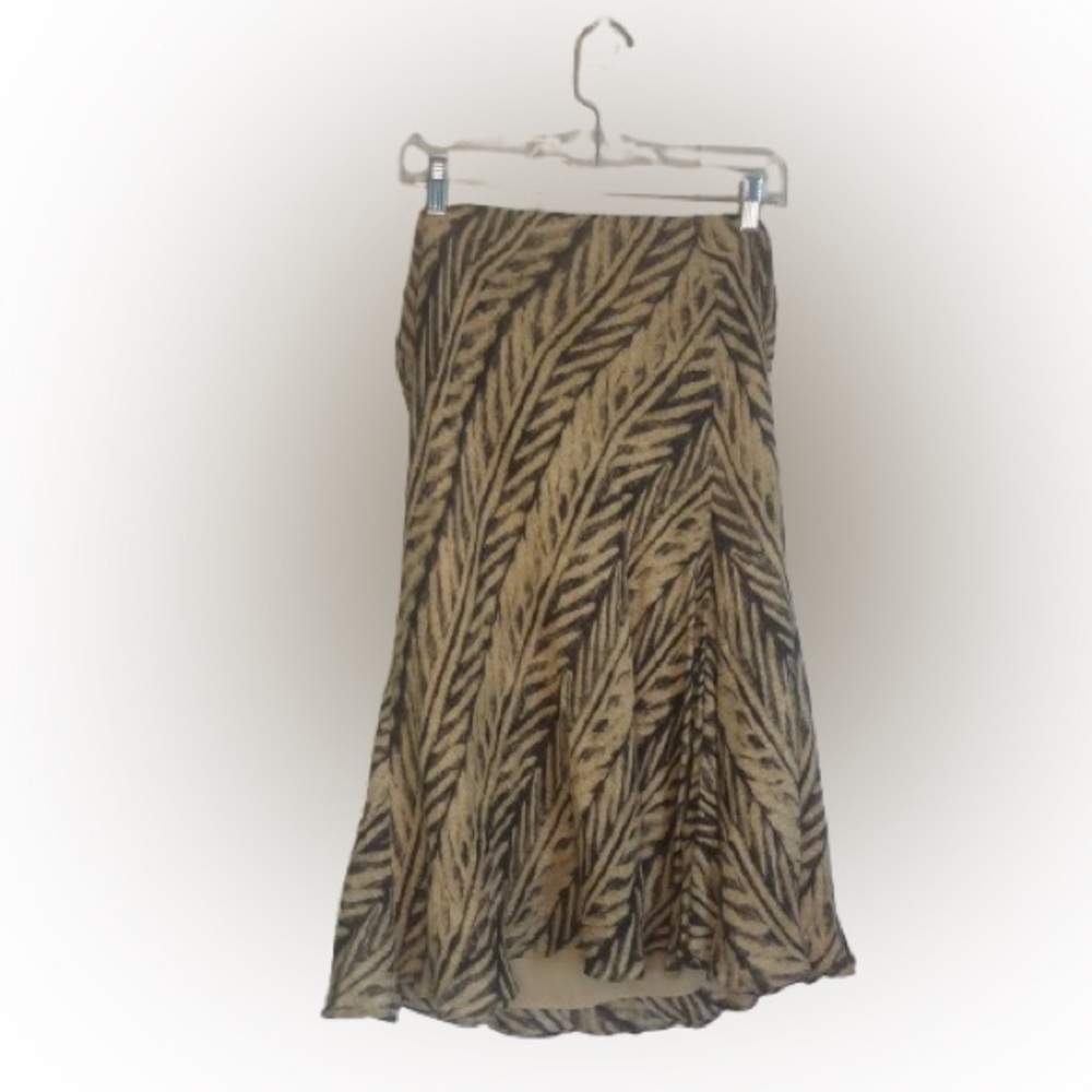 Ralph Lauren Skirt Botanical Print Women’s Size L